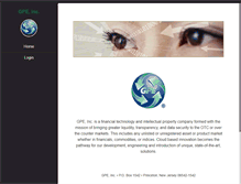 Tablet Screenshot of gpe-inc.com